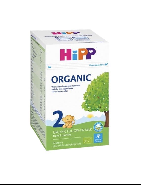 Hipp organic 2 800gr — 1