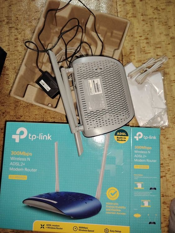 wi fi роутер TD-W8960N 300Mbps  Wireless N  ADSL2+  Modem Router — 6