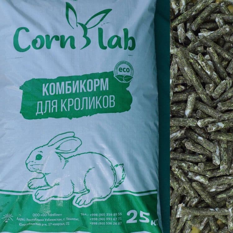 Cornlab  yemlari Quyonlar va kemiruvchilar uchun — 2