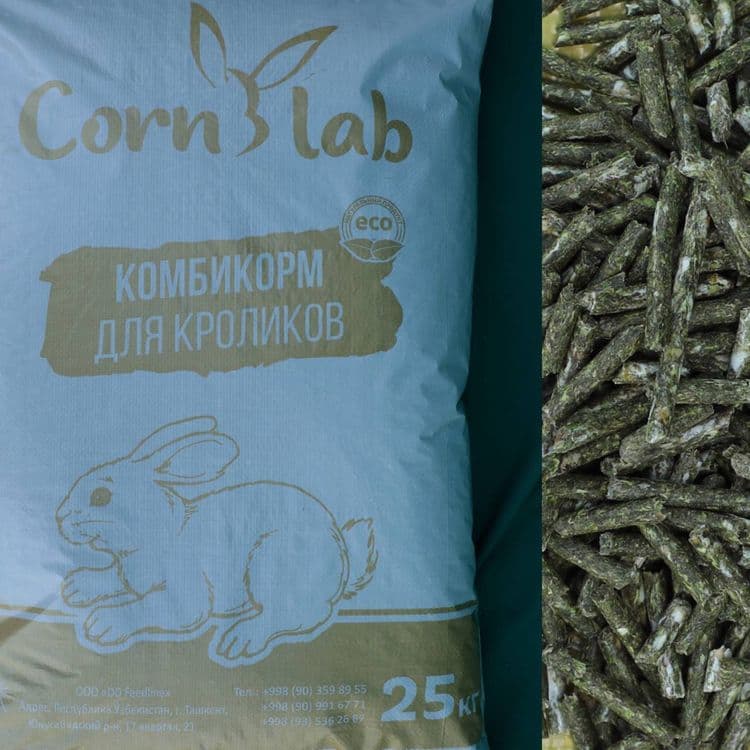 Cornlab  yemlari Quyonlar va kemiruvchilar uchun — 3