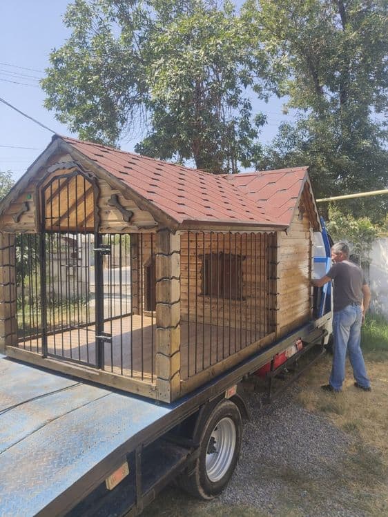 the VIP house DOG. Будка, вольер — 6