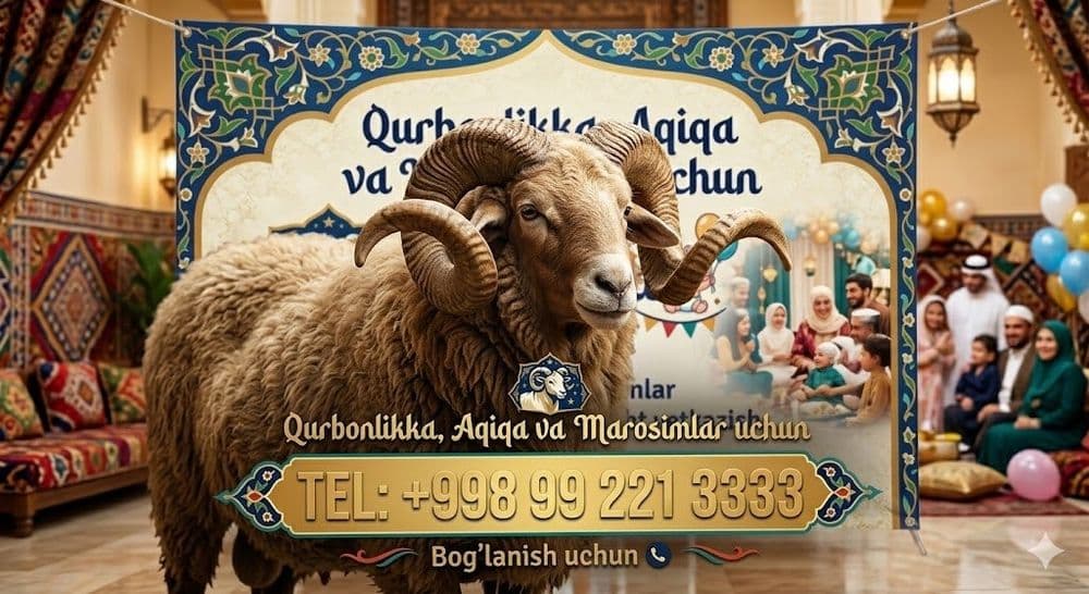 Qurbonlik, aqiqa va boshqa marosimlar  uchun — 3