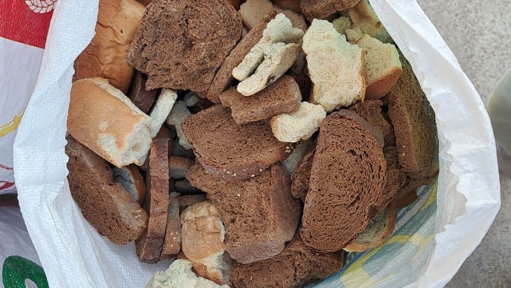 Котган нон копланган курук 1кг=4000сум — 4