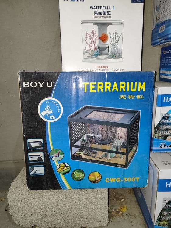 Террариум BOYU CWG-300T — компактный и стильный дом для рептилий, амфи — 2
