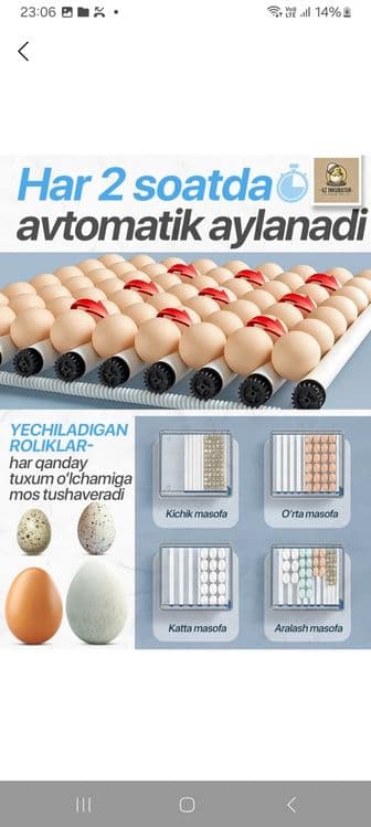 Инкубатор сотилади — 5