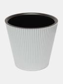 Gul tuvaklari plastmassadan. Spektr - Kashpo (qirrali)