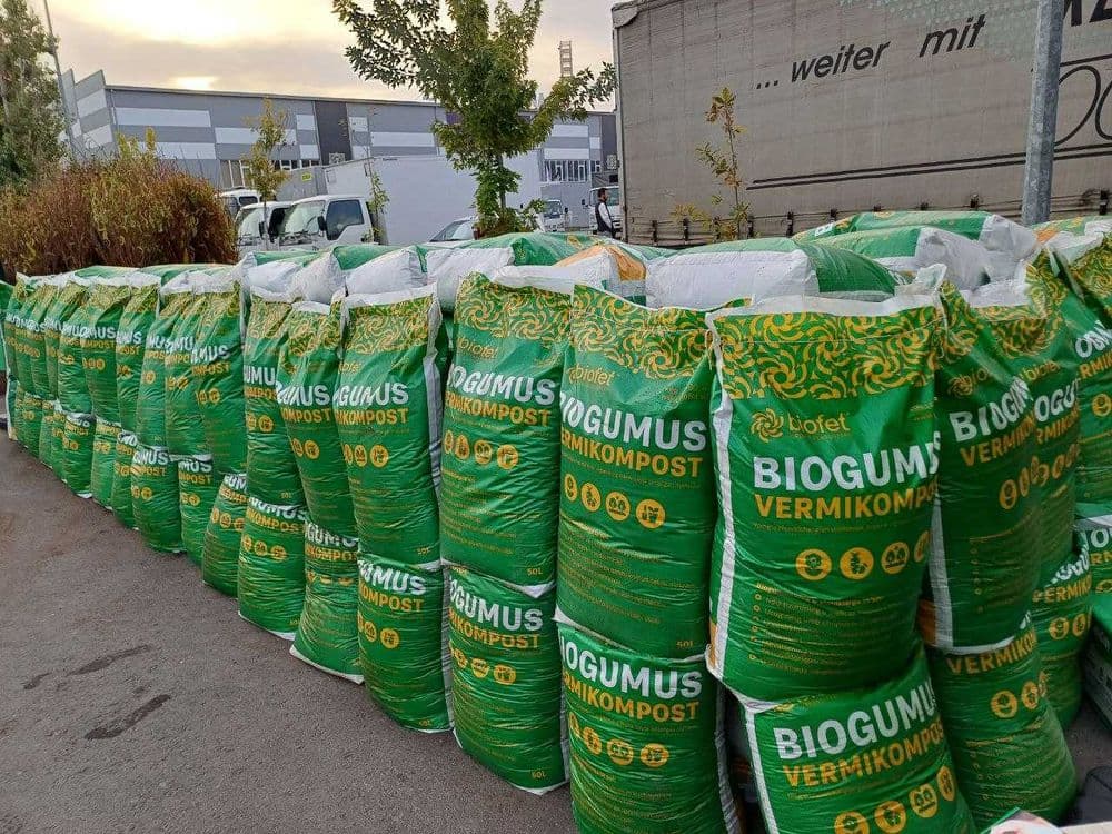 Biogumus Vermikompost BIOFET — 2