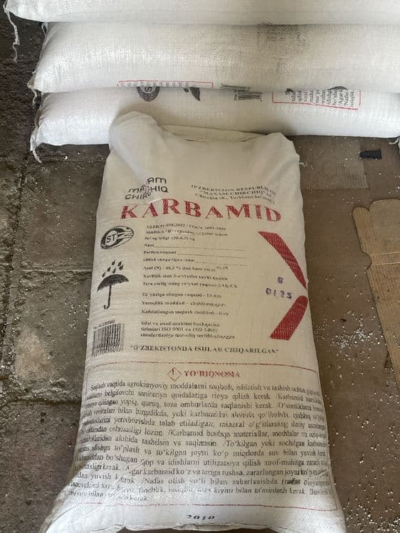 Karbamid (moshavina) Co(NH)2)2 — 2