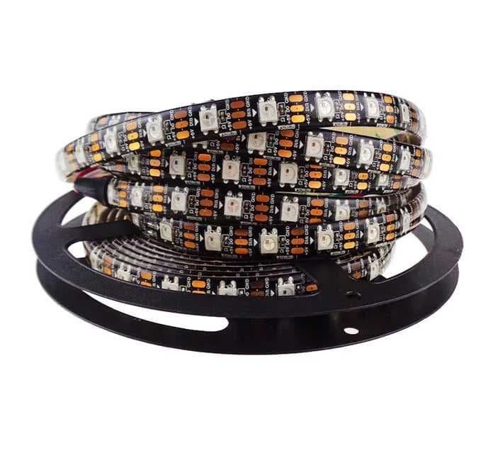 Адресная RGB светодиодная Led лента ws2812b на 5 вольт — 1