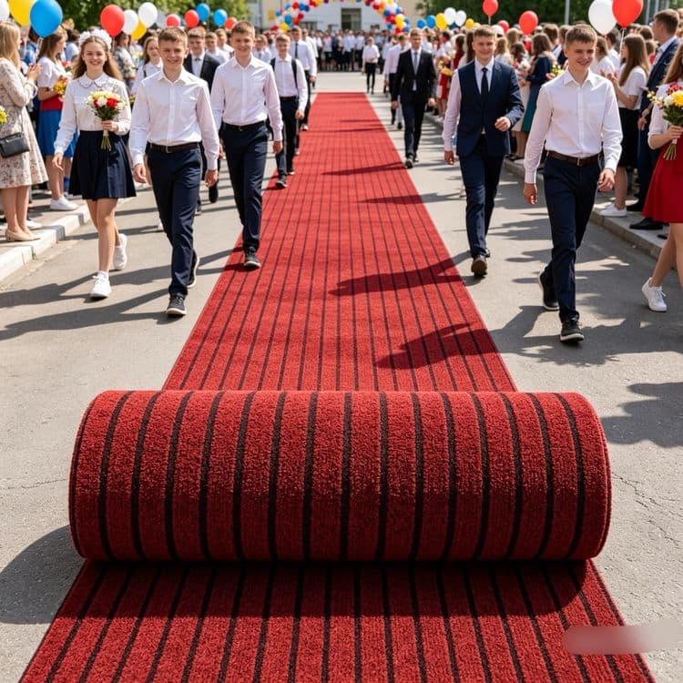 Красная дорожка резиновые/rezina dorojka bayram va tadbirlar uchun — 11
