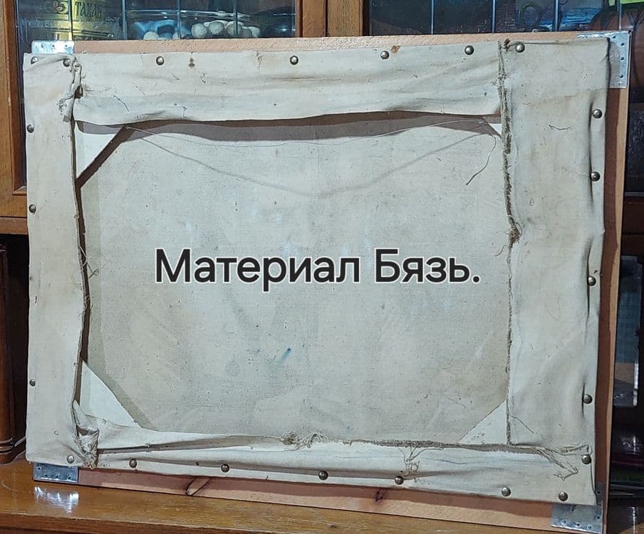 Картина И.В. Сталин. Материал бязь размер указан на фото. — 2