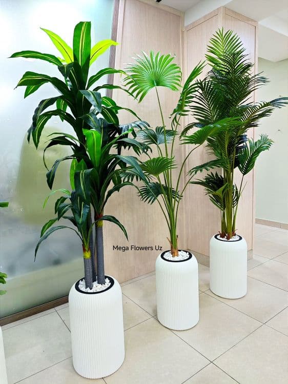Suniy daraxt va gullar Искусственные цветы и деревья — 1