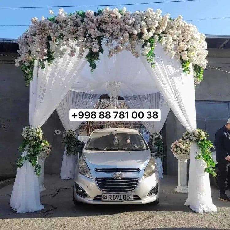 Oformleniya Roddom Tug'ilgan kun Marry me Suniy Gullar bilan bezatamiz — 14