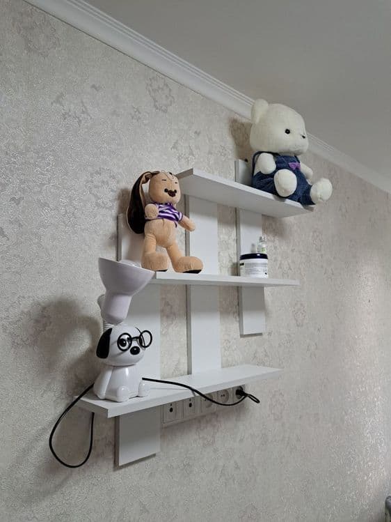 Настенная полка белый — 2