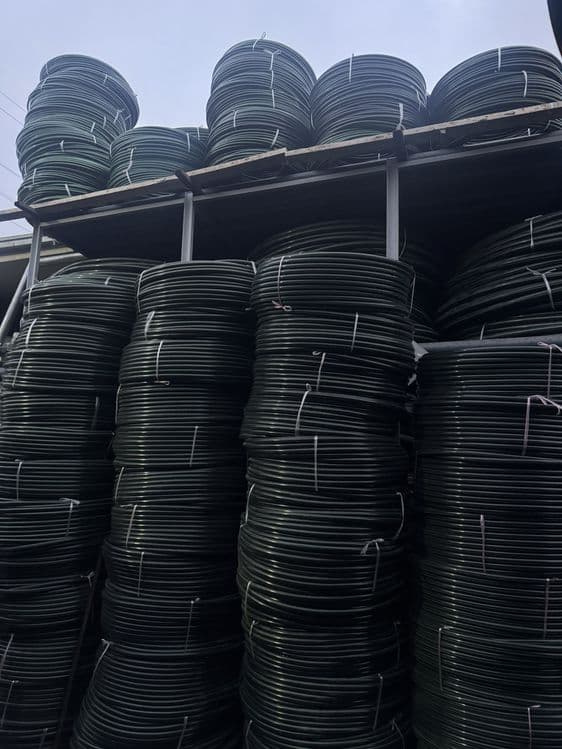 Polietilen Truba Plastmassa Rulon, Gofra, Drenajniy Trub — 12