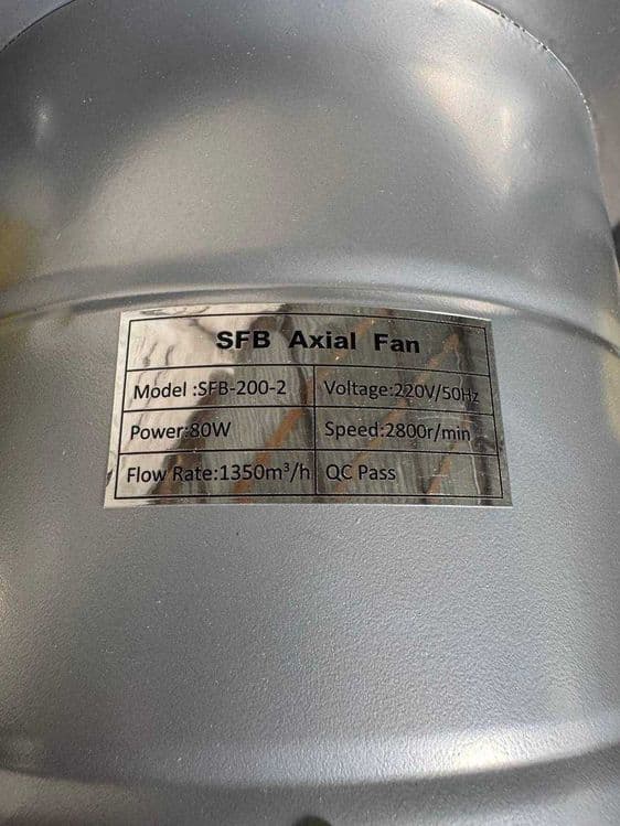 Osiyovoy ventilyatorlar Xitoy 220v Ventilyatsiya mahsulotlari — 5