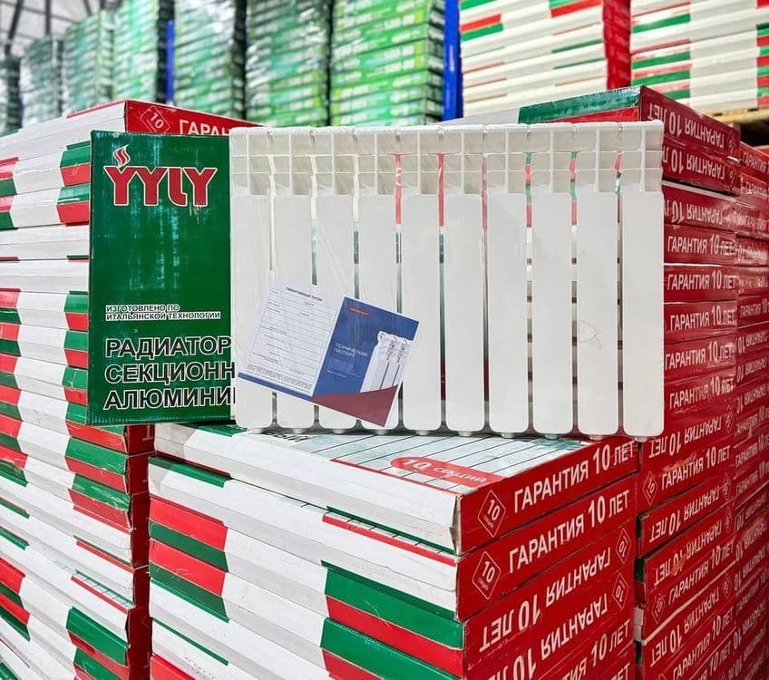Radiator alyumin bimetal optom sklad narxda — 1