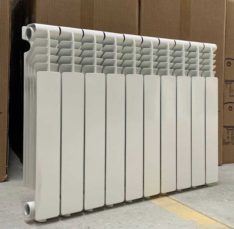 Radiator alyumin bimetal optom sklad narxda — 3