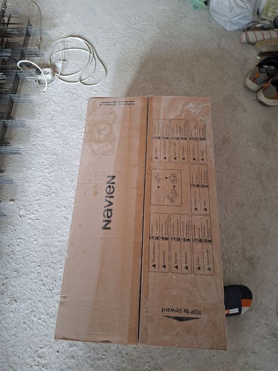 Двухконтурный котел производство Корея  NAVIEN DELUXE E — 2