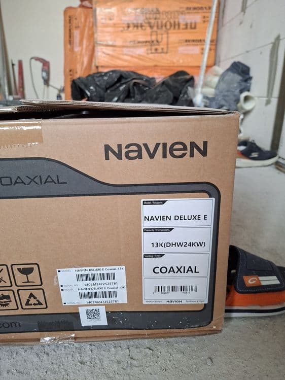 Двухконтурный котел производство Корея  NAVIEN DELUXE E — 4