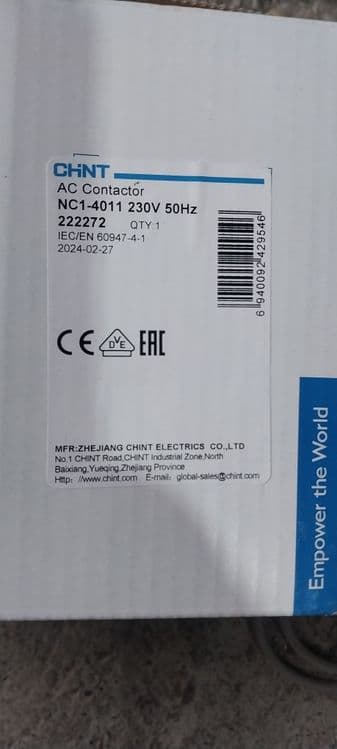 Пускатель Chint 65a  50a 40a — 4