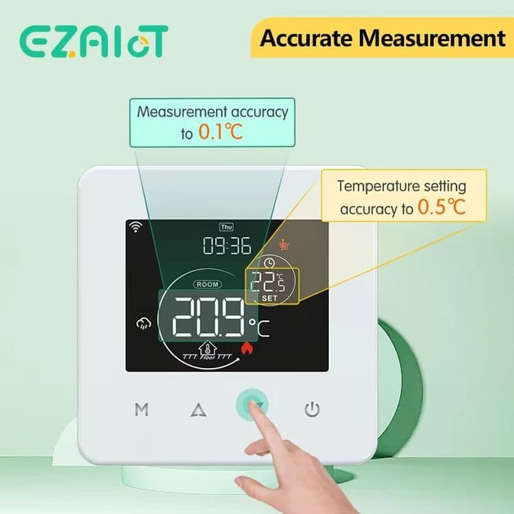 Suvli Tyopli pol uchun xona TERMOSTATI (Thermostat) — 1