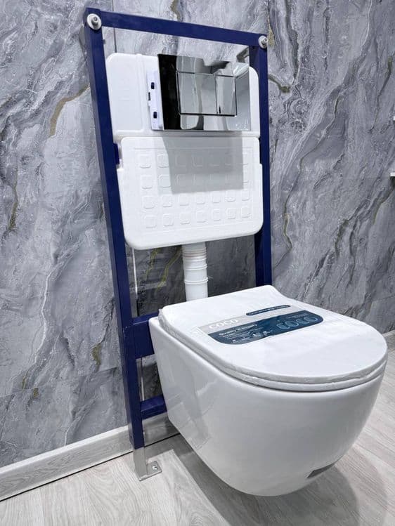 Унитаз подвесной инсталляция osma unitaz — 6