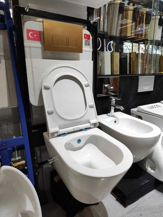 Турецкий подвесной унитаз LUCCO. Osma unitaz — 7