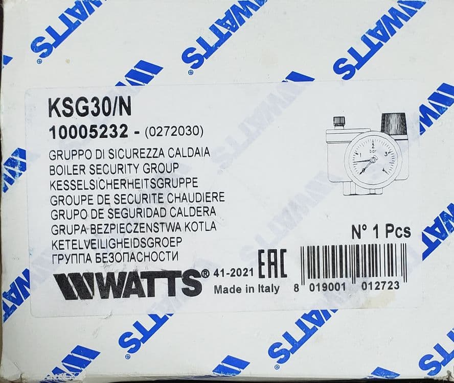 WATTS Группа безопасности котла KSG 30 N мини — 2