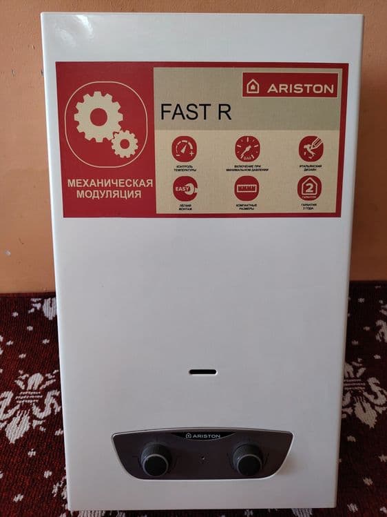 Газовая колонка Ariston — 1