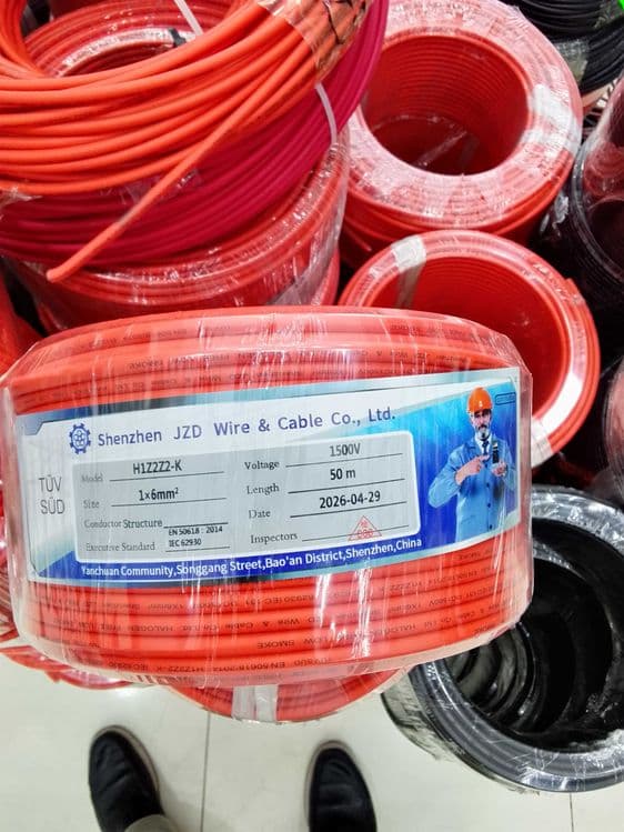 JZD Kabel – Quyosh panellari uchun (Solar Cable) — 1
