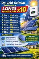 Quyosh paneli  5 квт LONGI X10