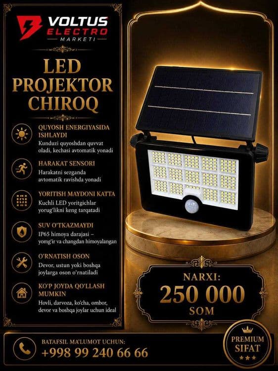 led projektor chiroq — 1