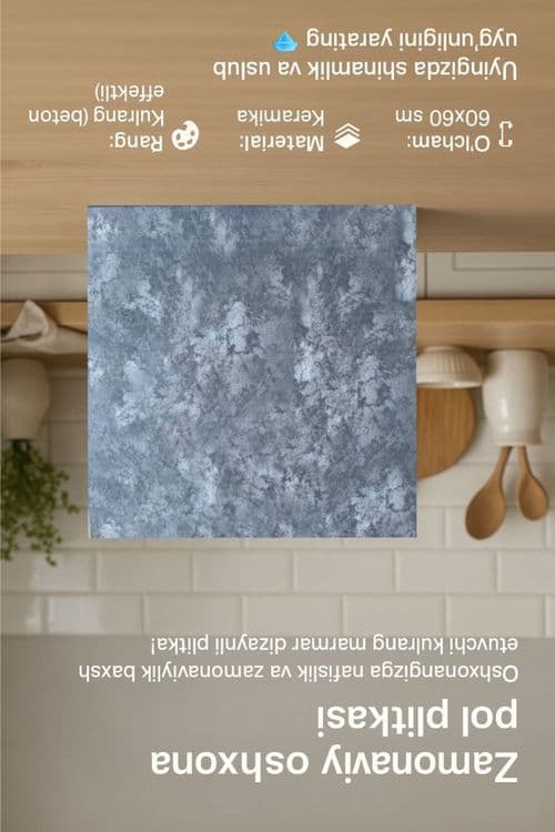 60x60 , 60x120 , 30x30 кафель хар хил размер ва нархда, керомагранит — 1