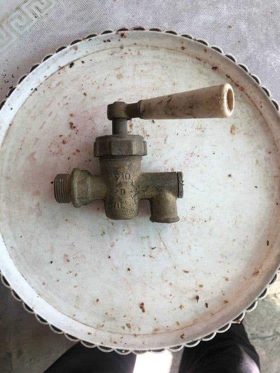 Вентил бронзовый для воды