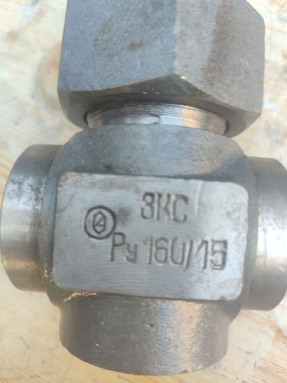 Запорный клапан специальный-ЗКС-160х15-ЗКС 160х15 — 3