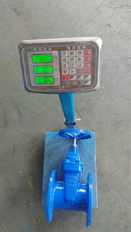 Задвижка чугунная ДУ100 РУ16 - 12.2 kg Оптовая цена Zadvijka — 4