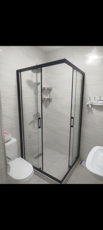 Turkiya maxsulot dush kabinka o'rnatib beramza 6 mm lik oyna aksisuvar — 11
