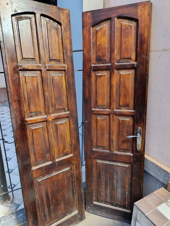 Скидка!Продам большую деревянную двойную входную дверь — 3