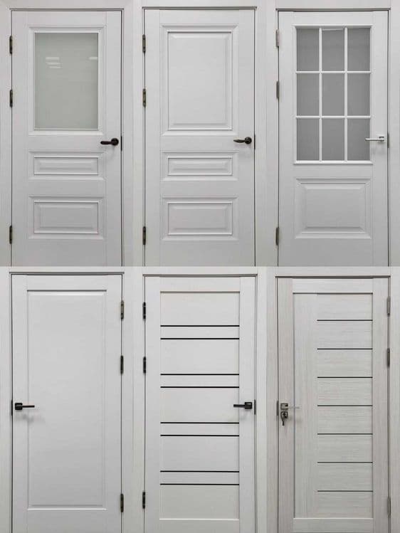 Межкомнатные мдф двери Входные железные двери-optom Temir eshik Mdf — 3