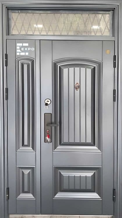 Межкомнатные мдф двери Входные железные двери-optom Temir eshik Mdf — 4