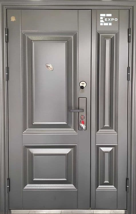 Межкомнатные мдф двери Входные железные двери-optom Temir eshik Mdf — 5