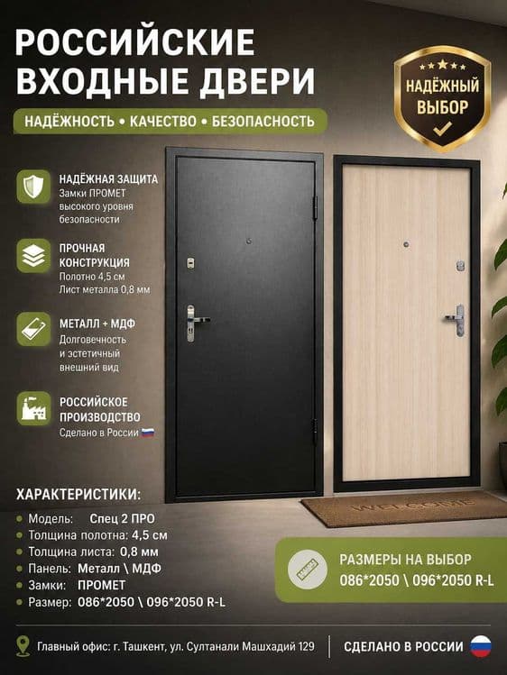 Входные двери | Темир эшиклар | Железные двери со склада — 4