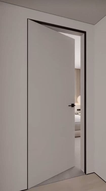 Скрытые раздвижные двери и на скрытых петлях — 2