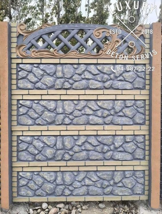 beton devor evro zabor — 2