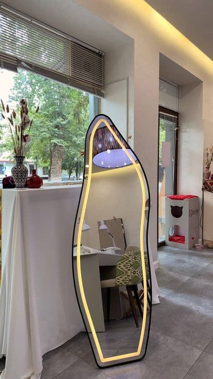 Oyna kozgu zerkala chiroqli led Ойна кузгу напольный зеркало подсветка — 10