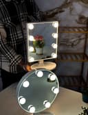 Зеркало с подсветкой гримерное настольное зеркало c подсветкой для мак