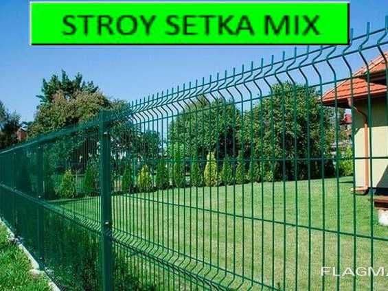 Евро сетка забор Йевро 3Д Setka Toshkent еврозабор — 1