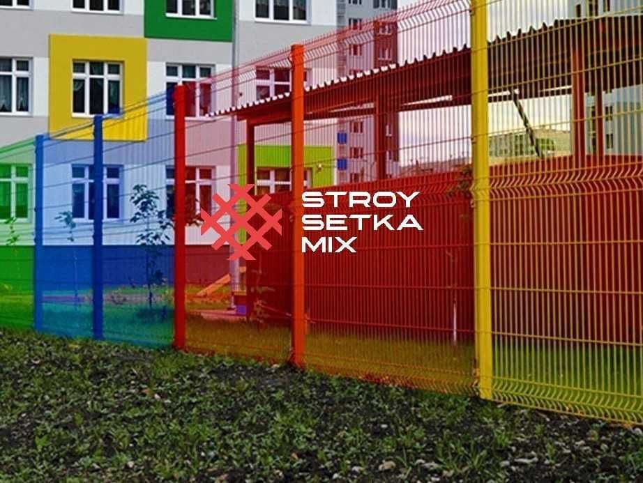 Еврозабор Сетка 3Д для ограждении Evro Setka 3D Zabor Sergeli — 1