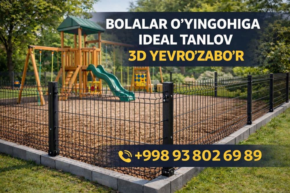 Yevro zabor 3 D sifatiga kafolat beramiz — 2